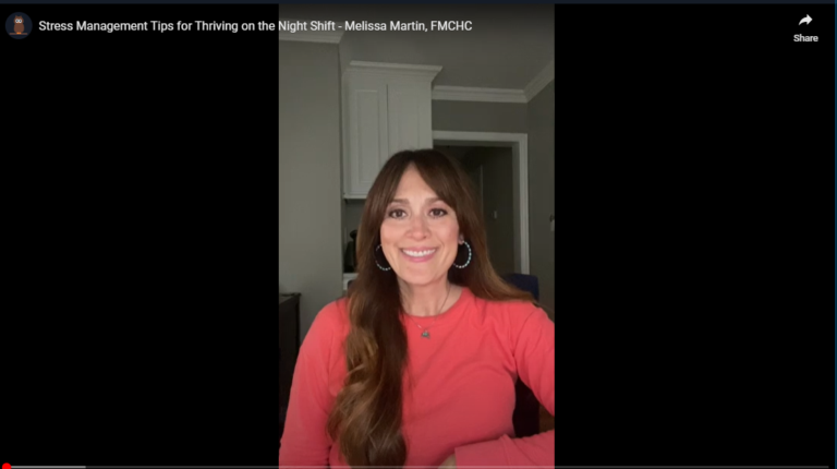 Stress Management Tips for Thriving on the Night Shift