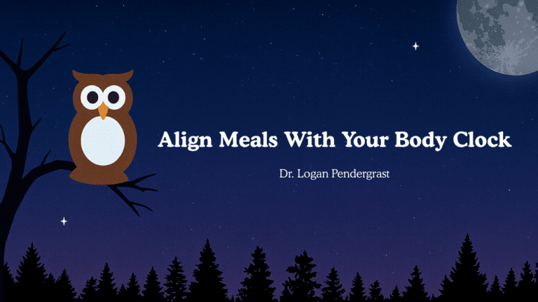 Align Meals With Your Body Clock