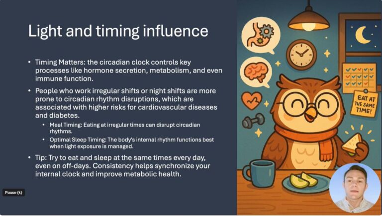 Meal Timing and Your Circadian Rhythm as a Night Shift Worker