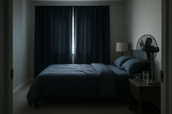 Night Owling - Temperature control for better daytime sleep