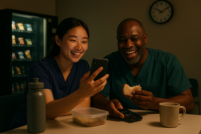 Night Owling - Social life and night shift: Maintaining connections