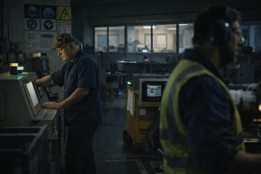 Inconsistent policy enforcement on night shift increasing workplace safety and legal risk