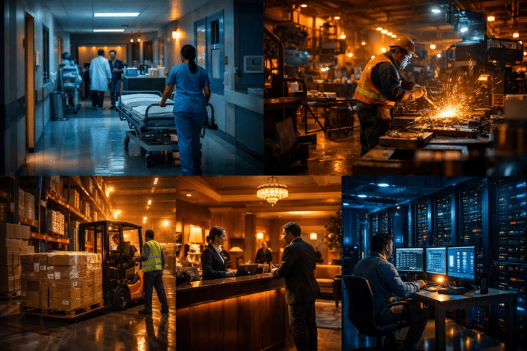 Night Shift by Industry: What It’s Really Like Across Different Fields