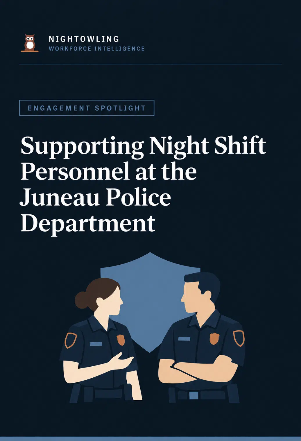 Cover of Supporting Night Shift Personnel at a State Capital Police Department
