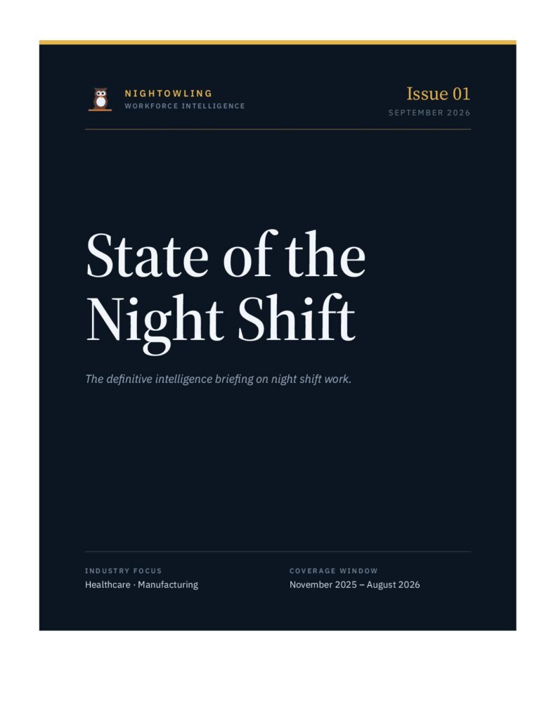 State of the Night Shift · Issue 01